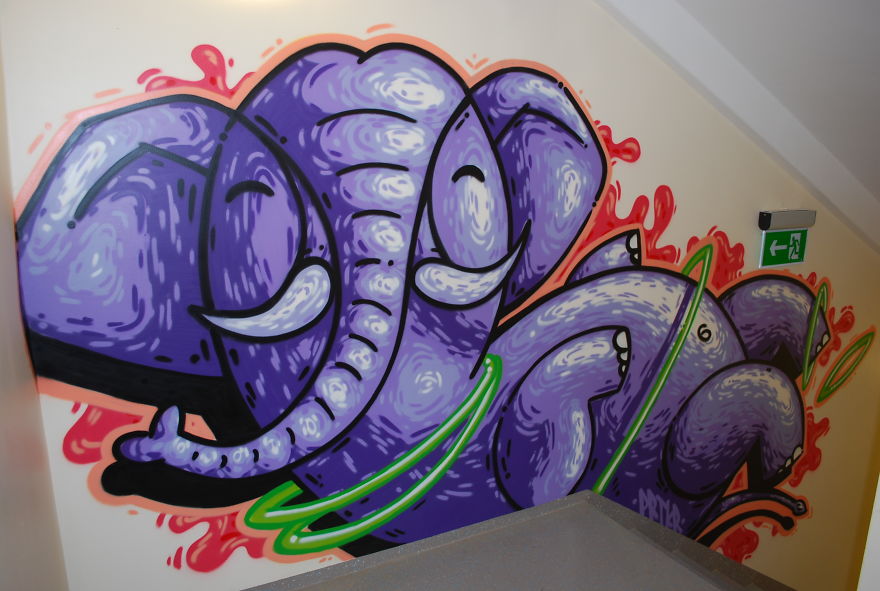 I'm A Graffiti Artist And Welcome To My Zoo!