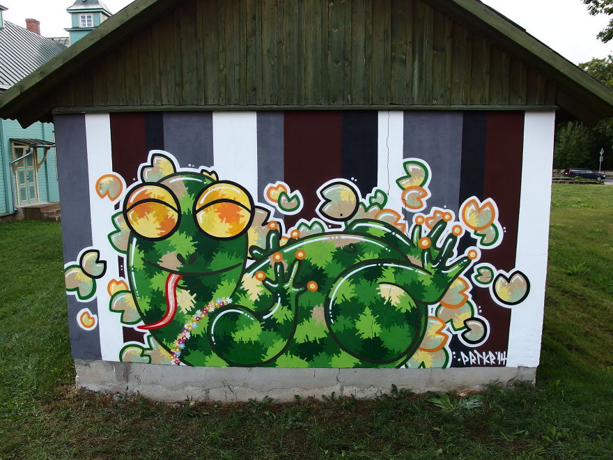 I'm A Graffiti Artist And Welcome To My Zoo!