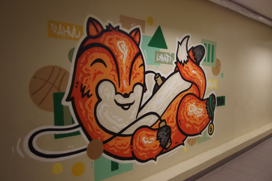 I'm A Graffiti Artist And Welcome To My Zoo!