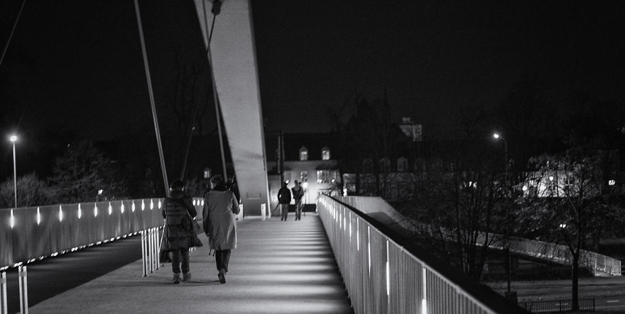 Lonely Christmas Walk