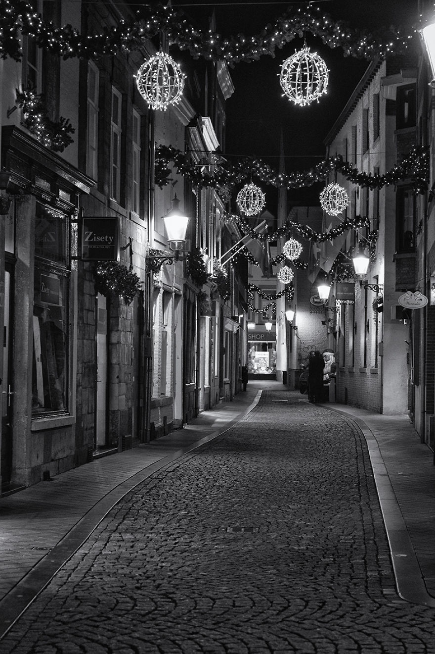 Lonely Christmas Walk