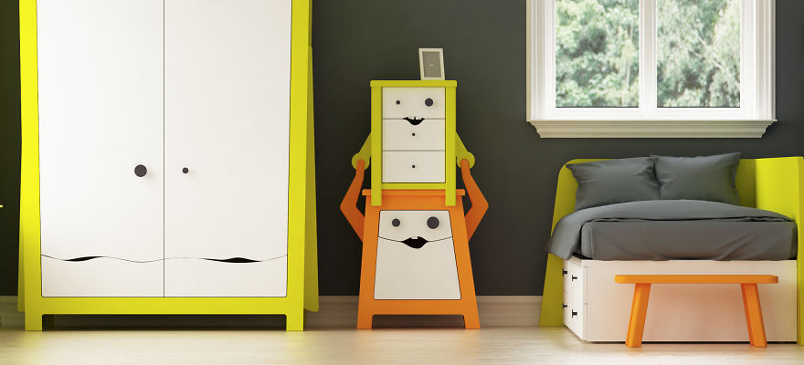 I Design Adorable Colorful Furniture For Children