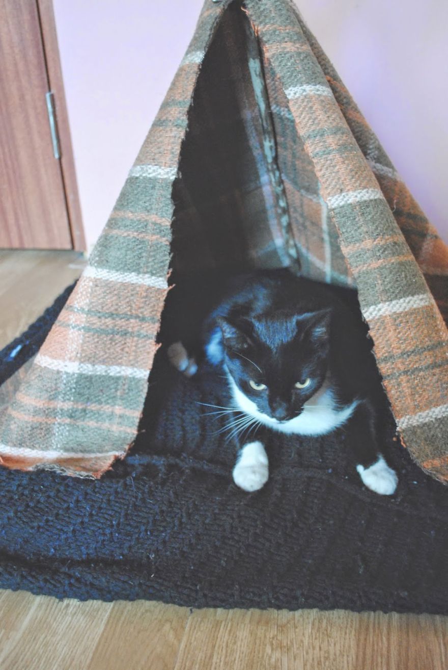 How To Make A Tipi For Any Pet How To Make A Tipi For Any Pet