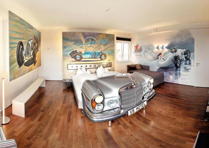 Inside The Motoring Themed Luxury Hotel In Germany