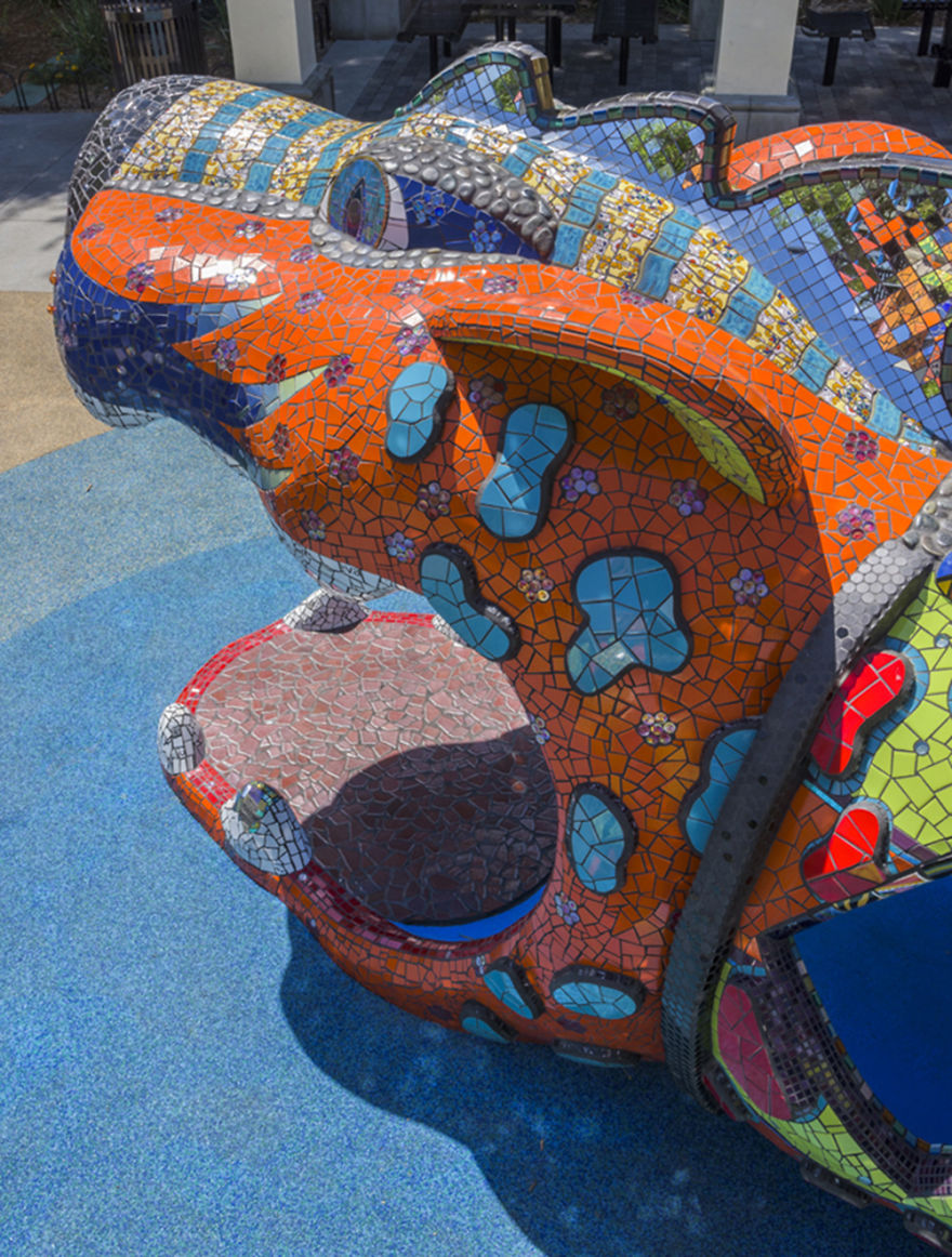 It Took Me 4 Years To Create One-Of-A-Kind Mosaic Play Structure For Underserved Children It Took Me 4 Years To Create One-Of-A-Kind Mosaic Play Structure For Underserved Children