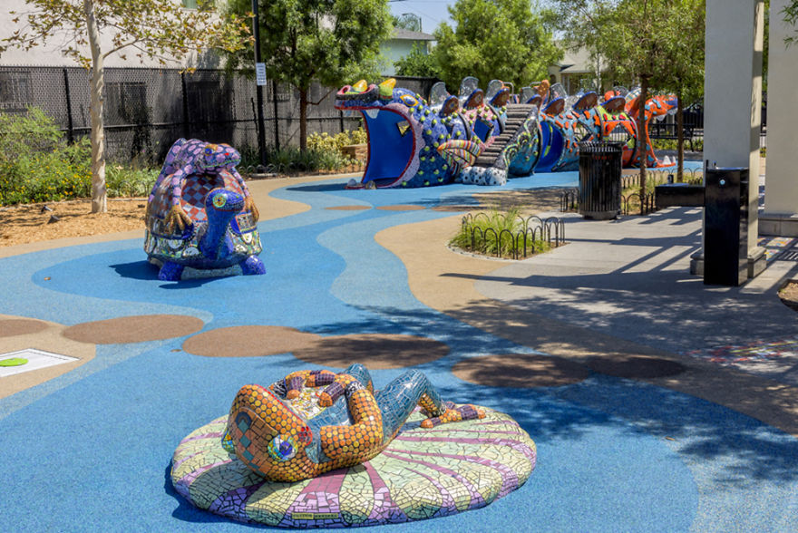 It Took Me 4 Years To Create One-Of-A-Kind Mosaic Play Structure For Underserved Children It Took Me 4 Years To Create One-Of-A-Kind Mosaic Play Structure For Underserved Children