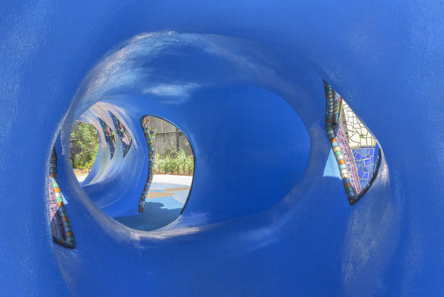 It Took Me 4 Years To Create One-Of-A-Kind Mosaic Play Structure For Underserved Children It Took Me 4 Years To Create One-Of-A-Kind Mosaic Play Structure For Underserved Children