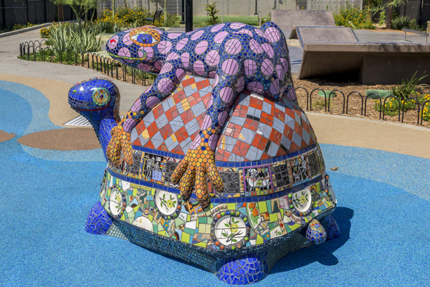 It Took Me 4 Years To Create One-Of-A-Kind Mosaic Play Structure For Underserved Children It Took Me 4 Years To Create One-Of-A-Kind Mosaic Play Structure For Underserved Children