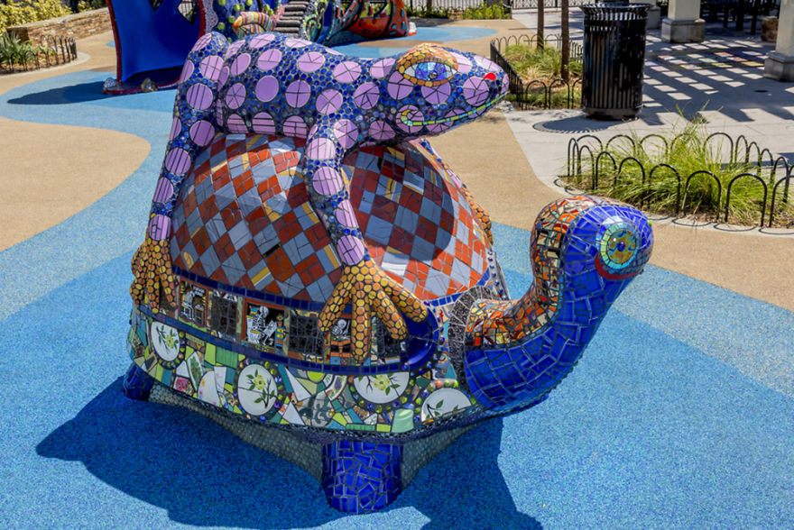 It Took Me 4 Years To Create One-Of-A-Kind Mosaic Play Structure For Underserved Children It Took Me 4 Years To Create One-Of-A-Kind Mosaic Play Structure For Underserved Children