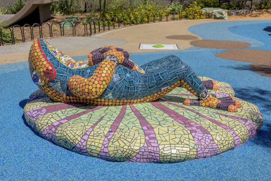 It Took Me 4 Years To Create One-Of-A-Kind Mosaic Play Structure For Underserved Children It Took Me 4 Years To Create One-Of-A-Kind Mosaic Play Structure For Underserved Children