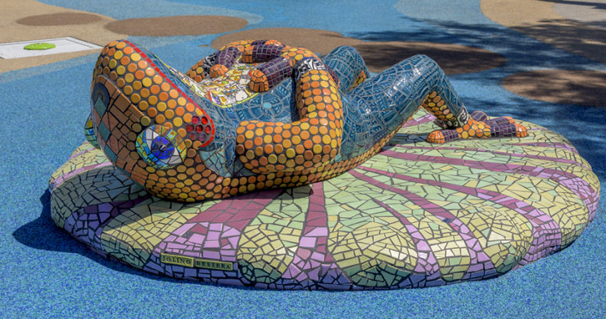 It Took Me 4 Years To Create One-Of-A-Kind Mosaic Play Structure For Underserved Children It Took Me 4 Years To Create One-Of-A-Kind Mosaic Play Structure For Underserved Children