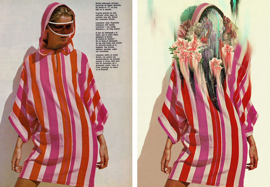 Digital Artist Dr&oslash;msjel Transforms Vintage Advertisements Into Surreal Artworks