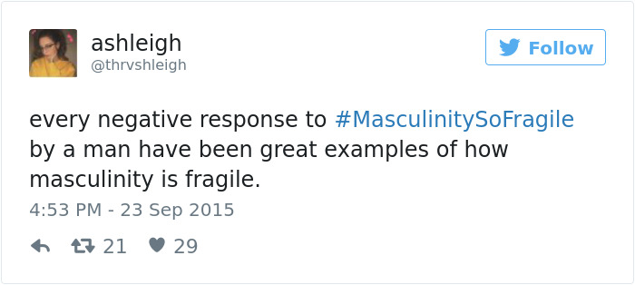 Fragile Masculinity