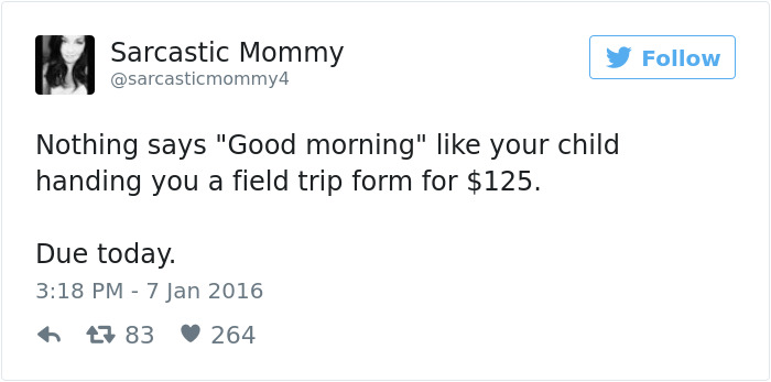 Funniest Parenting Tweets 2016