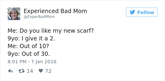 Funniest Parenting Tweets 2016