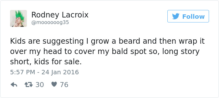 Funniest Parenting Tweets 2016