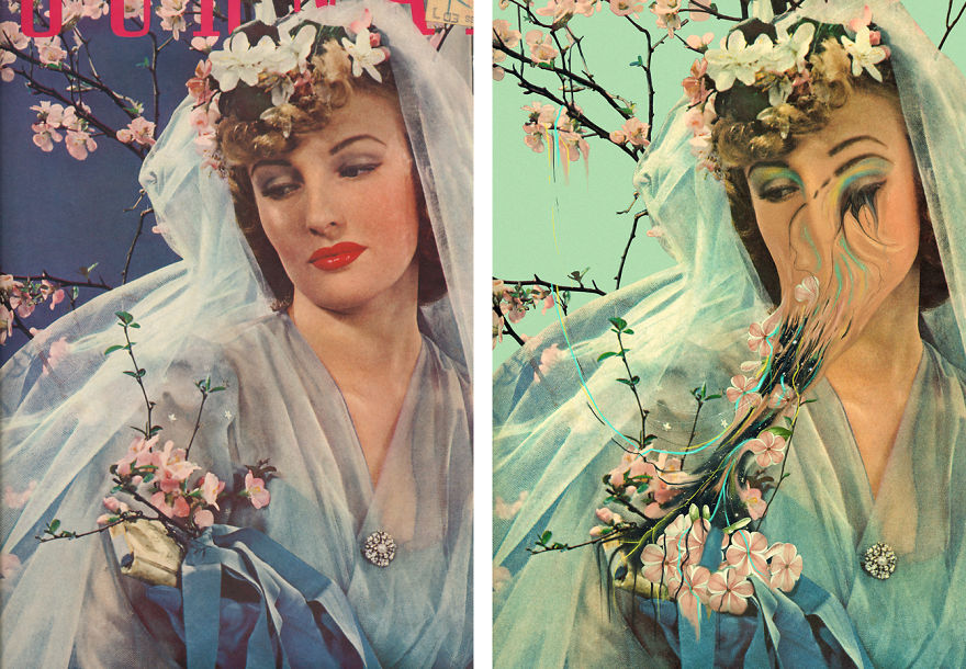 Digital Artist Dr&oslash;msjel Transforms Vintage Advertisements Into Surreal Artworks