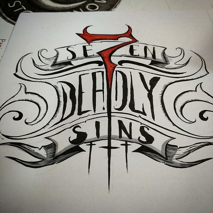 7 Deadly Sins That I Portrayed In All Their Dirty Glory 7 Deadly Sins That I Portrayed In All Their Dirty Glory