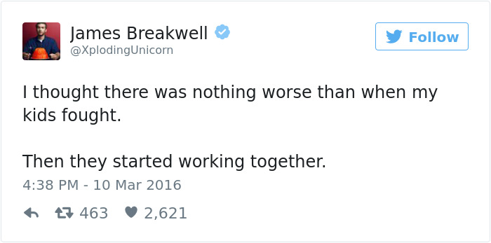 Funniest Parenting Tweets 2016