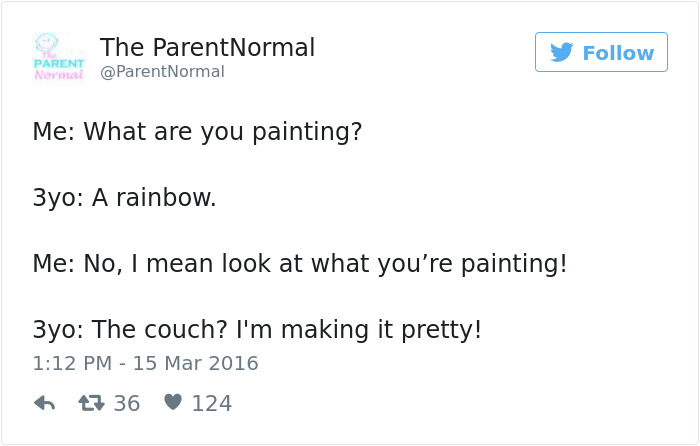 Funniest Parenting Tweets 2016