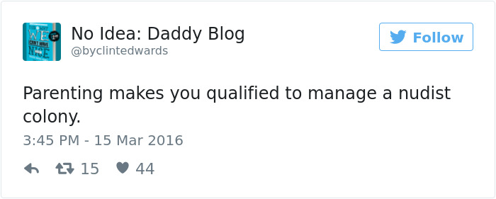 Funniest Parenting Tweets 2016