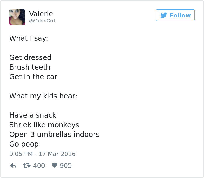 Funniest Parenting Tweets 2016