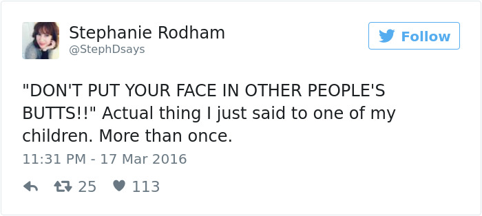 Funniest Parenting Tweets 2016