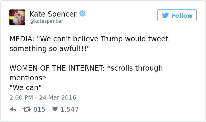 Funniest Women Tweets 2016