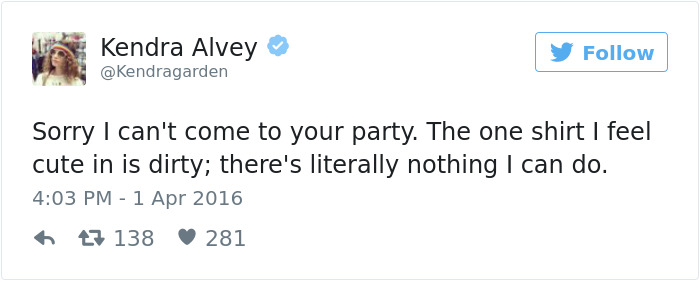 Funniest Women Tweets 2016