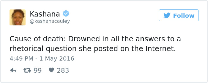 Funniest Women Tweets 2016