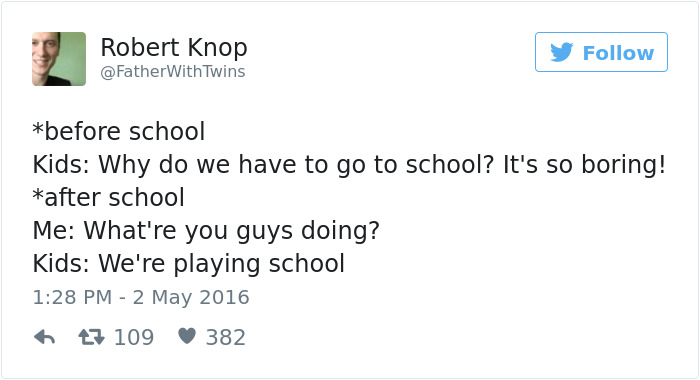 Funniest Parenting Tweets 2016