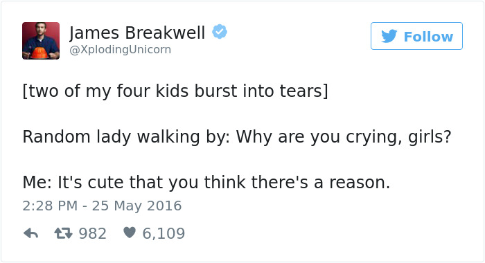Funniest Parenting Tweets 2016