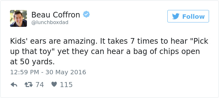 Funniest Parenting Tweets 2016