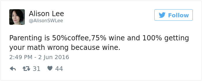 Funniest Parenting Tweets 2016