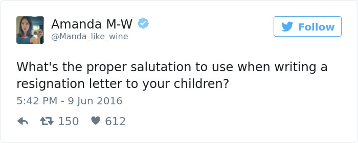 Funniest Parenting Tweets 2016