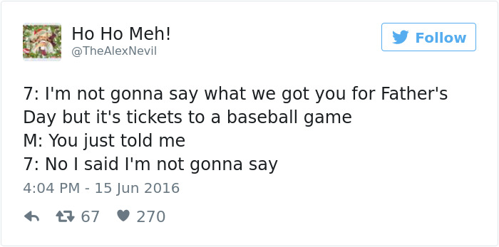 Funniest Parenting Tweets 2016