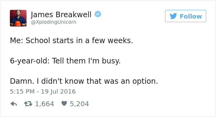 Funniest Parenting Tweets 2016