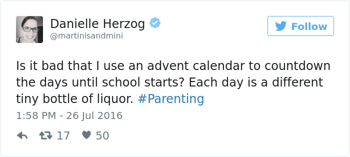 Funniest Parenting Tweets 2016