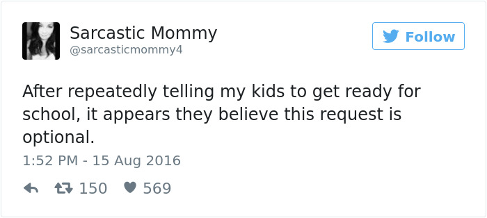 Funniest Parenting Tweets 2016