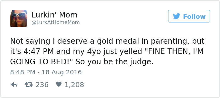 Funniest Parenting Tweets 2016