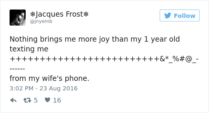 Funniest Parenting Tweets 2016