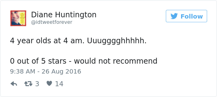 Funniest Parenting Tweets 2016