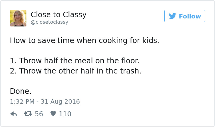 Funniest Parenting Tweets 2016