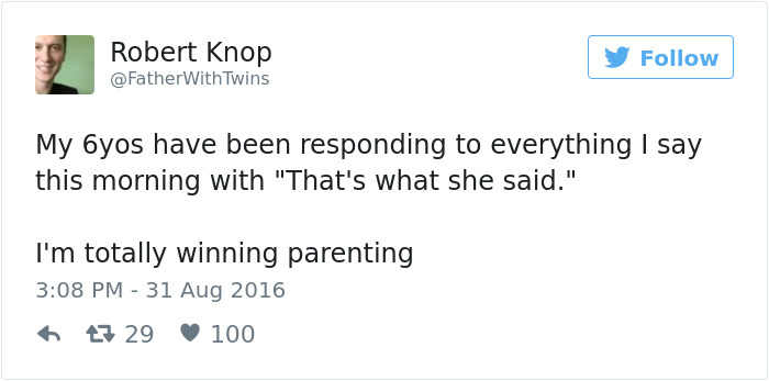 Funniest Parenting Tweets 2016