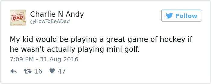 Funniest Parenting Tweets 2016