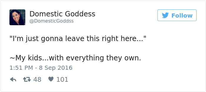 Funniest Parenting Tweets 2016