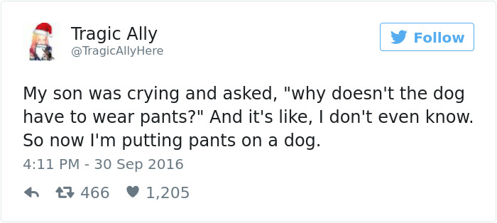 Funniest Parenting Tweets 2016