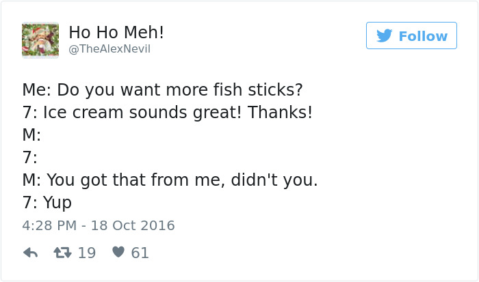 Funniest Parenting Tweets 2016