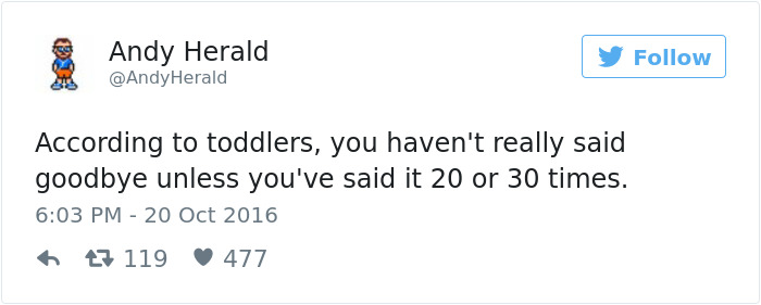 Funniest Parenting Tweets 2016