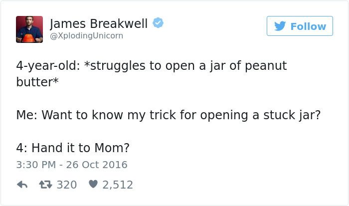 Funniest Parenting Tweets 2016